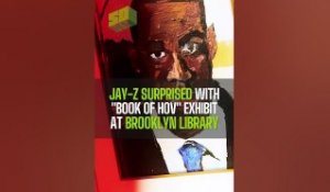 Jay-Z Surprised with Extraordinary “Book of Hov” Exhibit at Brooklyn Library