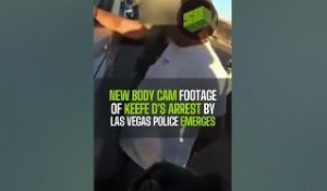 New Body Cam Footage Of Keefe D's Arrest By Las Vegas Police Emerges