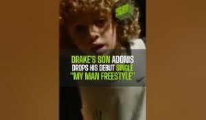 Drake's Son Adonis Drops His Debut Single "MY MAN FREESTYLE"