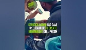 Kendrick Lamar and Dave Free Team Up To Create Minimalist Cell Phone