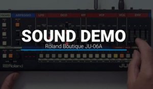 Roland JU 06A Sound Demo