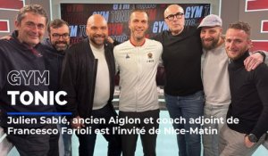 Julien Sablé, ancien Aiglon et coach adjoint de Francesco Farioli est l'invité de Gym Tonic