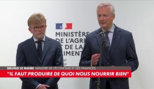 Bruno Le Maire : «Les distributeurs ou industriels qui ne respectent pas la loi Egalim seront sanctionnés»