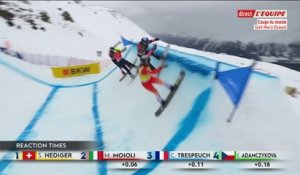 Trespeuch 3e de la finale à Saint-Moritz - Snowboardcross - CM (F)
