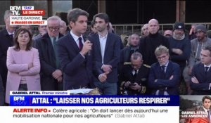 Gabriel Attal: "Je ne comprends pas celles et ceux qui opposent la défense de nos agriculteurs et la défense de l'environnement"