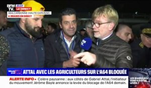 Mobilisation des agriculteurs: "Je me sens comptable d'un certain nombre de gens qui nous ont dit des choses de la base", affirme le ministre de l'Agriculture, Marc Fesneau