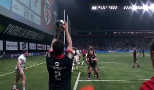 TOP 14 - Essai de Piula FAASALELE (ST) - Racing 92 - Stade Toulousain