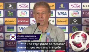 Corée du Sud - Klinsmann : “Michael Jordan a toujours dit qu'il ratait plus de tirs qu'il n'en marquait”
