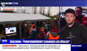Thomas Gibert (secrétaire national de la Confédération paysanne): "On reste mobilisés et continue d'appeler au blocage"