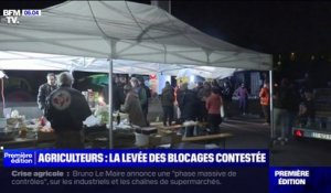 Colère des agriculteurs: la levée des barrages et des blocages contestée