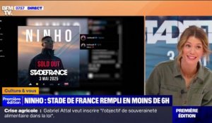 Le rappeur français Ninho remplit le Stade de France en moins de six heures