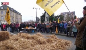 Rennes : la confédération paysanne poursuit les mobilisations