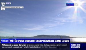 Hérault: habitants et touristes profitent d'une météo printanière