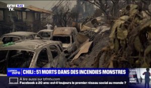 Chili: plus de 50 morts dans des incendies qui ravagent le sud et le centre du pays