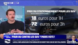 Votation contre les SUV à Paris: Pierre Liscia dénonce "une mesure profondément anti-sociale"