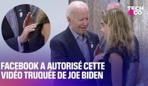 Pourquoi Facebook n'a pas voulu censurer une fausse vidéo montrant des gestes déplacés de Joe Biden