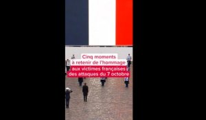 Hommage aux victimes françaises du 7 octobre