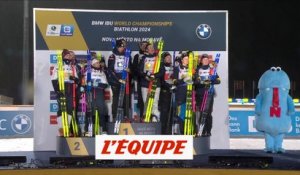 Le résumé du relais mixte à Nove Mesto - Biathlon - Mondiaux