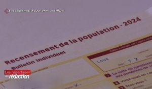 Les reportages de la rédaction - Le recensement à Loué dans la Sarthe