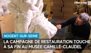 Au musée Camille-Claudel, la campagne de restauration  touche à sa fin