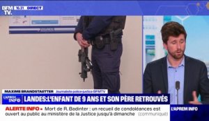Landes: l'enfant de 9 ans porté disparu depuis jeudi soir a été retrouvé avec son père dans le Lot-et-Garonne
