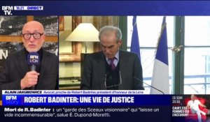 Alain Jakubowicz (avocat et président d’honneur de la Licra): "La vie de Robert Badinter est un hymne à la France"