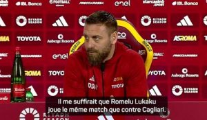 24e j. - De Rossi : "Lukaku n'a plus 20 ans, il sait gérer la pression"