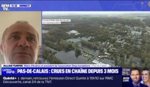 Prévention des crues dans le Pas-de-Calais: "Il n'y a pas d'avancée", regrette Allain Turpin, maire d'Andres
