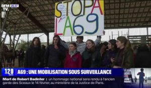 Rassemblement contre l'autoroute A69 dans le Tarn: soutien de Greta Thunberg et mobilisation sous surveillance