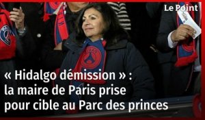 « Hidalgo démission » : la maire de Paris prise pour cible au Parc des princes