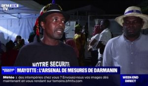 "Darmanin, stop aux beaux discours politiques!": à Mayotte, les habitants réagissent aux annonces de Gérald Darmanin
