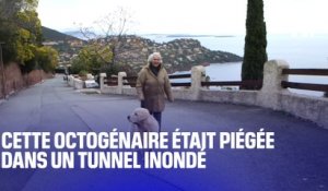 "Plus ça allait, plus l'eau était haute": une octogénaire et son chien sauvés d'un tunnel inondé, par un habitant