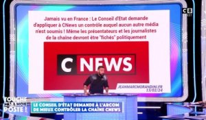 Le Conseil d’Etat demande à l’ARCOM de mieux contrôler la chaine CNews : Cyril Hanouna réagit