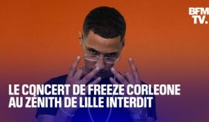 Freeze Corleone interdit de concert au Zénith de Lille