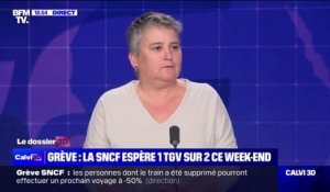 Céline Verzeletti (CGT) sur la grève à la SNCF: "Il faut se retourner vers les employeurs pour leur demander pourquoi il faut systématiquement opposer un rapport de force pour obtenir gain de cau