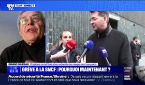Grève SNCF: Bruno Gazeau, président de la Fédération nationale des usages des transports, pointe une "disproportion considérable" entre le nombre de voyageurs touchés et le nombre de grévistes