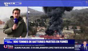 Incendie de batteries de lithium dans l'Aveyron: les analyses "sont extrêmement rassurantes", selon le chef du SDIS 12
