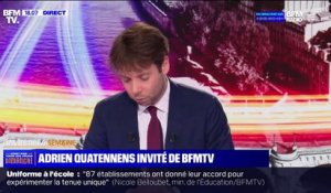 Adrien Quatennens, député de La France insoumise, moqué sur les réseaux sociaux après avoir déclaré hier que "beaucoup de Français souhaitaient son retour en politique !"