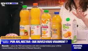 Pur jus, nectar... Comment bien décrypter les étiquettes pour savoir ce que vous buvez au petit-déjeuner