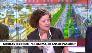 Elisabeth Lévy et Nicolas Seydoux en désaccord sur le financement public du cinéma. «Je refuse cette idée que cet argent soit l'argent de Bercy», martèle le Président de Gaumont.
