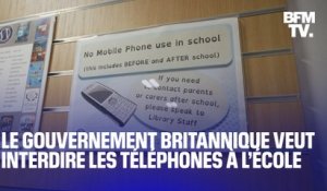 Royaume-Uni: le gouvernement souhaite interdire les téléphones portables à l’école