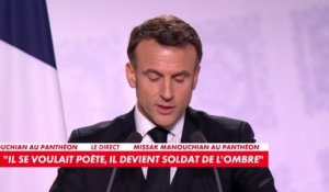 Emmanuel Macron : «La France de 2024 se devait d'honorer ceux qui ont été 24 fois la France»
