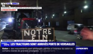Colère des agriculteurs: le convoi de tracteurs parti des Yvelines est arrivé sur le périphérique parisien