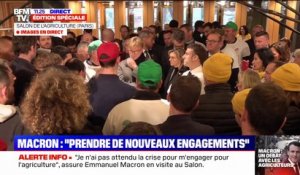 "La ferme France reste forte" assure Emmanuel Macron