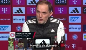 Bayern - Quand Tuchel répond avec humour à une question... sur sa valise
