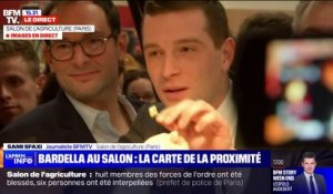 Marseillaise,slogans,selfies...Un accueil globalement chaleureux pour le président du RN, Jordan Bardella