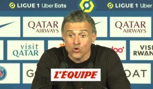 Enrique : « Nous devons nous habituer à jouer sans Mbappé » - Foot - L1 - PSG