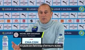 Montpellier - Der Zakarian après la défaite contre l'OM : “Ça allait trop vite pour nous"