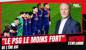 Le "PSG le moins fort" de l'ère QSI estime Emmanuel Petit