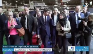 Salon de l'Agriculture: Gabriel Attal est arrivé ce matin dans un calme qui contrastait avec le tumulte qui avait accompagné son inauguration samedi par Emmanuel Macron